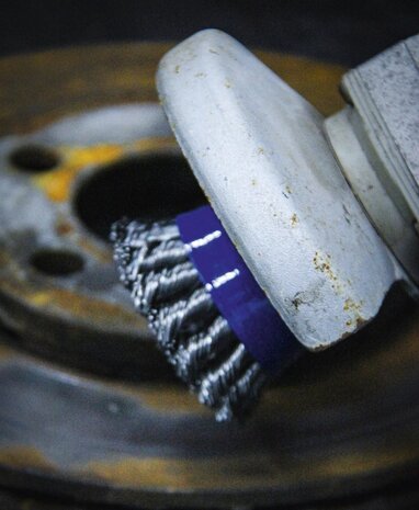 Brosse fil m14x2, diametre 65 mm