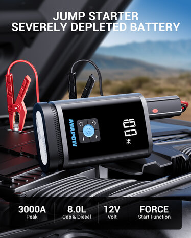 Booster de demarrage & Compresseur d’air 3000A