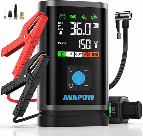 Booster de demarrage & Compresseur d’air 3000A