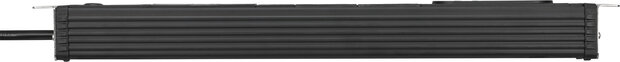 Multiprise 2 prises noire 3 m H05VV-F 3G1,5 format 19