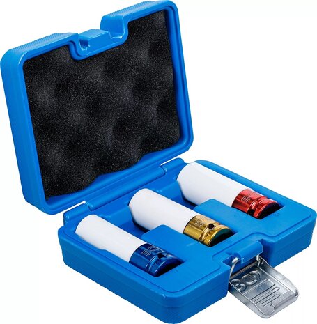 Douilles a choc avec protection (1/2) 3 pieces