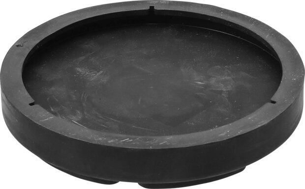 Plateau en caoutchouc pour pont elevateur diametre 140 mm