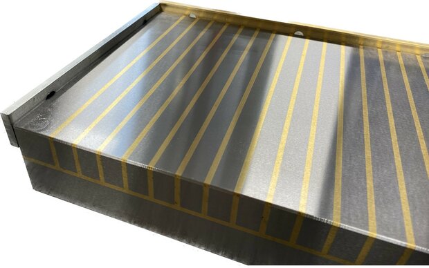 Plateau magnetique permanent de fraisage 300x600