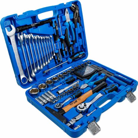 Caisse a outils pour cles a douilles 117 pieces