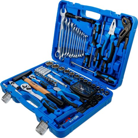 Caisse a outils pour cles a douilles 117 pieces