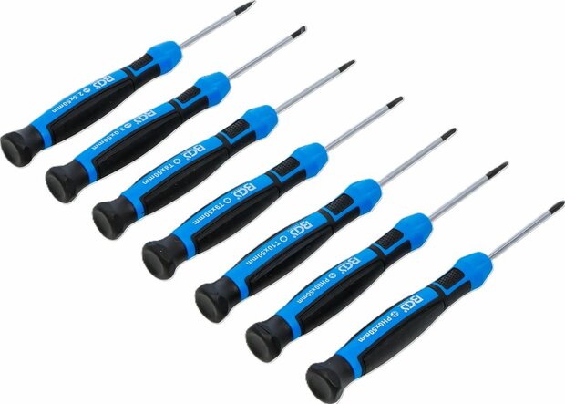 Jeu de tournevis de precision 7 pieces