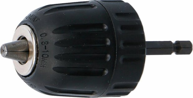 Mandrin de serrage rapide 0,8 - 10 mm empreinte six pans male (1/4)