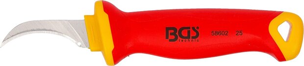 Couteau electricien VDE lame crochet 180 mm