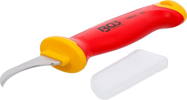 Couteau electricien VDE lame crochet 180 mm