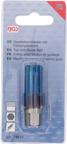 Filiere avec boulon de guidage pour capteurs M20 &times; 1,5