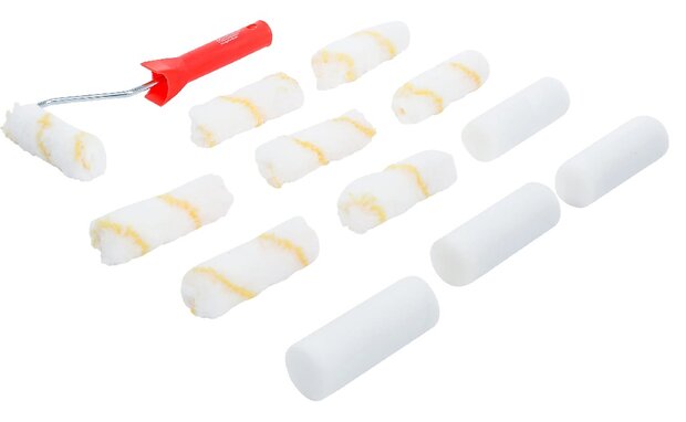 Jeu de rouleaux a peinture 13 pcs
