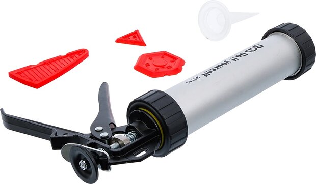 Pistolet a cartouches alu avec kit lisseurs de joint 5 pcs