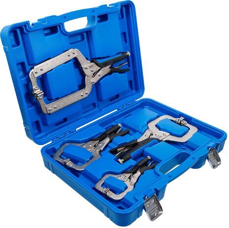 Jeu de pinces etaux de soudeur 4 pcs