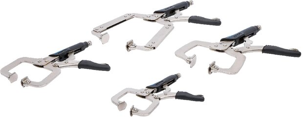 Jeu de pinces etaux de soudeur 4 pcs