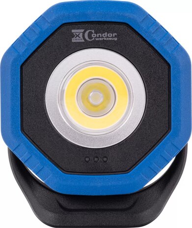 Projecteur de poche avec recharge sans fil, COB-LED Twin Beam 2-en-1