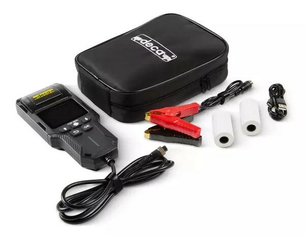 Testeur de batterie 12/24V avec imprimante
