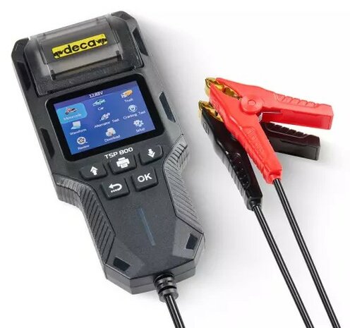 Testeur de batterie 12/24V avec imprimante
