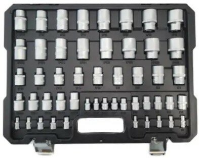 Coffret de douilles Torx 1/4 + 3/8 + 1/2 101 pieces