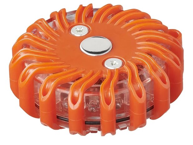 Disque d'avertissement 16 LED orange