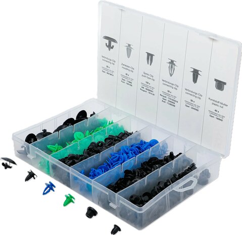 300 pieces automobile Assortiment de clip pour Opel