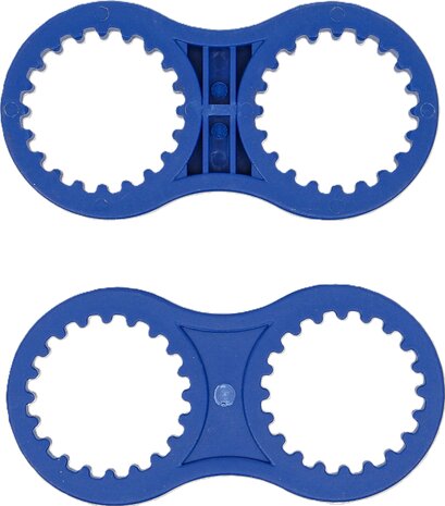 Outil de calage de pignon d'arbre cames pour moteurs Ducati 2 pieces