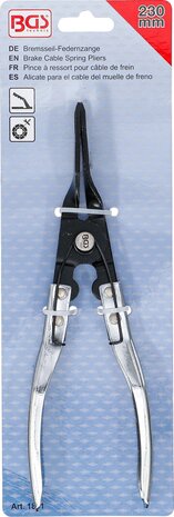 Pince a ressort pour c ble de frein 215 mm