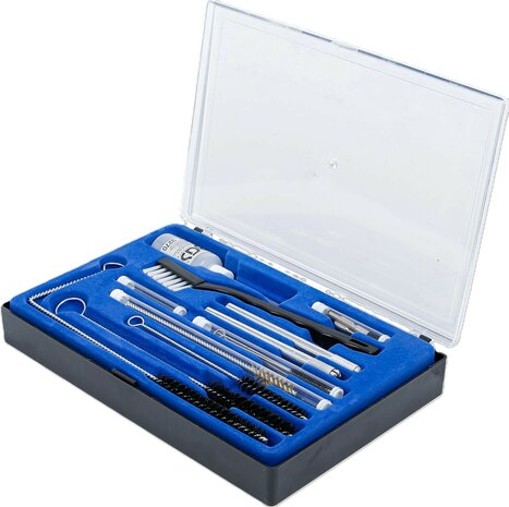 Kit de nettoyage pour pistolets a peinture 22 pieces