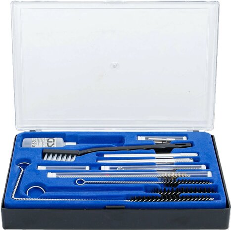 Kit de nettoyage pour pistolets a peinture 22 pieces