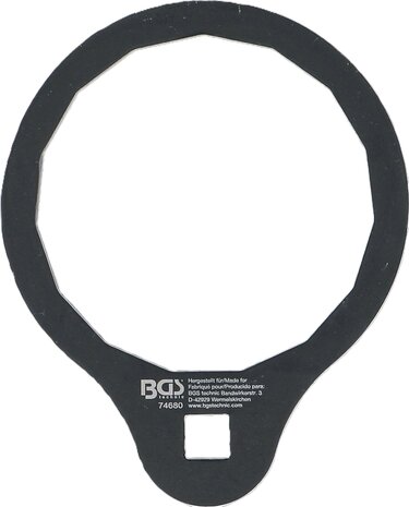 Cle a filtres cloches 15 pans &Oslash; 74,5 mm pour Ford 1.5, 1.6 EcoBoost