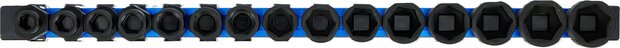 Douille a choc six pans extra plates (1/2) 10 - 24 mm 15 pieces
