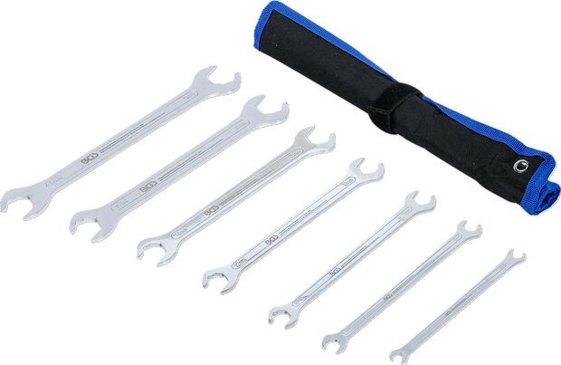 Jeu de cles plates extra plates 6 - 19 mm 7 pieces
