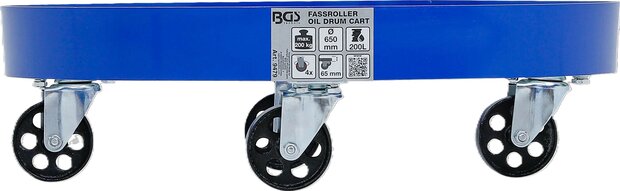 Type de chariot huile standard pour tonneaux de 200 litres