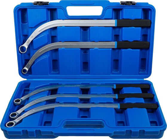 Jeu de cles pour tendeurs de courroies douze pans 13 - 19 mm