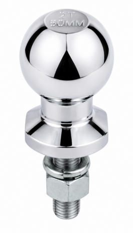 Boule d'attelage droite M16 x 50 mm