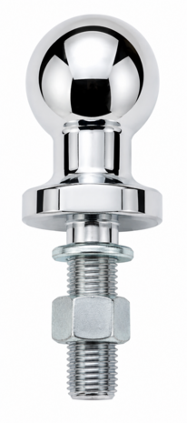 Boule d'attelage droite M16 x 50 mm