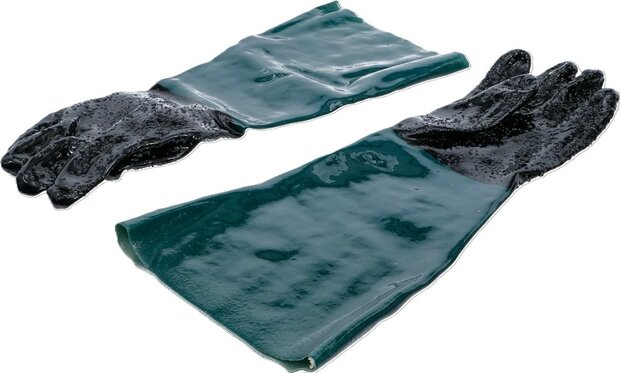 Gants de rechange pour cabine de sablage air comprime pour art. 8717
