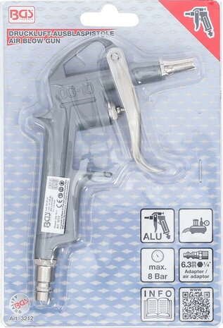 Corps en aluminium moule sous pression de pistolet a air