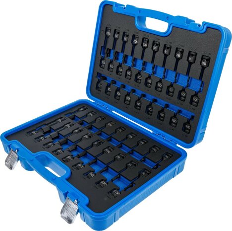 Jeu de douilles a embouts a choc 12,5 mm (1/2) 56 pieces