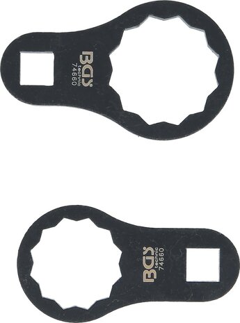 Jeu de cles a anneau pour rotule pour Mercedes-Benz 2 pcs