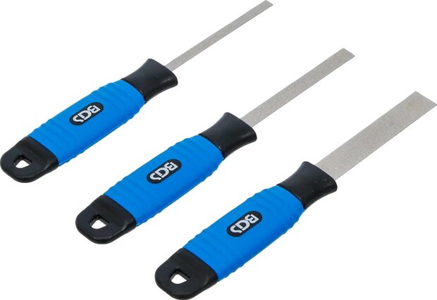 Jeu de limes flexibles avec revetement a diamants extra mince(s) 3 pieces