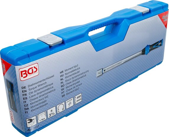Cle dynamometrique pour outils enfichables de 14 x 18 mm