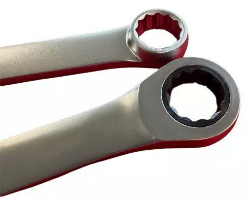 Jeu de cles a cliquet a anneau extra-long 8&ndash;19mm 10-pieces