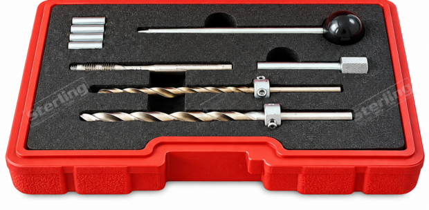 Kit de reparation de filetage pour vis de fixation d'injecteur 10 pieces