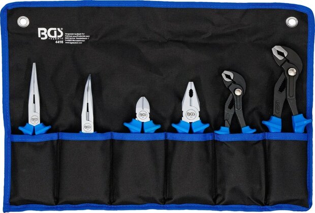 Jeu de pinces 6 pieces