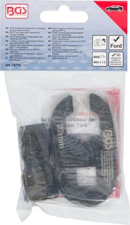 Cle et taraud pour evaporateur de carburant du FPD M20 x 1,5 pour Ford