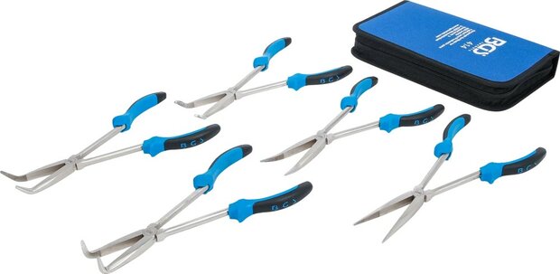 Ensemble de pinces nez long 5 pieces, 290 mm