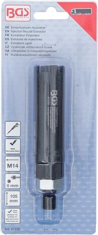 Extracteur d'injecteur pour MAN et Mercedes quatre dents