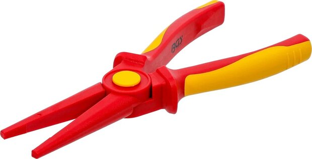 Pince a becs plat et rond en plastique avec isolation de protection 230 mm