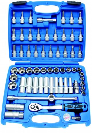 Coffret de douilles 10 mm (3/8) 61 pieces