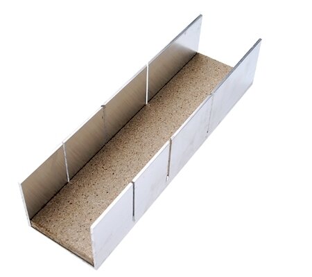 Boite onglets aluminium 245 x 65 x 55 mm